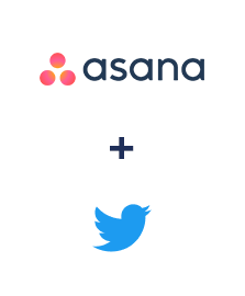 Einbindung von Asana und Twitter
