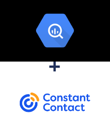 Einbindung von BigQuery und Constant Contact