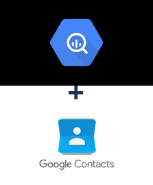 Einbindung von BigQuery und Google Contacts