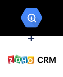 Einbindung von BigQuery und ZOHO CRM