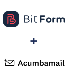 Einbindung von Bit Form und Acumbamail