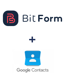 Einbindung von Bit Form und Google Contacts
