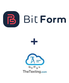 Einbindung von Bit Form und TheTexting