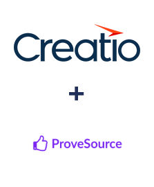 Einbindung von Creatio und ProveSource
