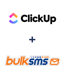 Einbindung von ClickUp und BulkSMS