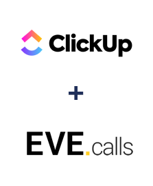 Einbindung von ClickUp und Evecalls