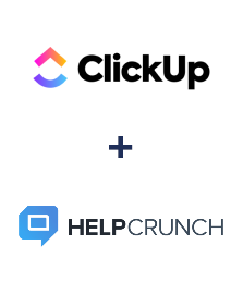 Einbindung von ClickUp und HelpCrunch