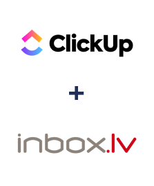 Einbindung von ClickUp und INBOX.LV