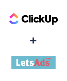 Einbindung von ClickUp und LetsAds