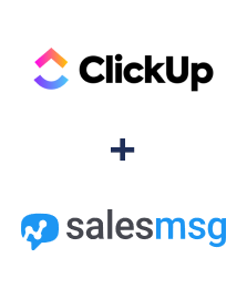 Einbindung von ClickUp und Salesmsg