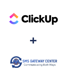 Einbindung von ClickUp und SMSGateway