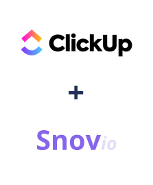 Einbindung von ClickUp und Snovio