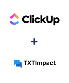 Einbindung von ClickUp und TXTImpact