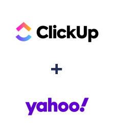 Einbindung von ClickUp und Yahoo!