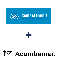 Einbindung von Contact Form 7 und Acumbamail