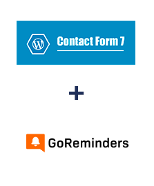 Einbindung von Contact Form 7 und GoReminders