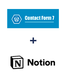 Einbindung von Contact Form 7 und Notion