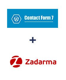 Einbindung von Contact Form 7 und Zadarma