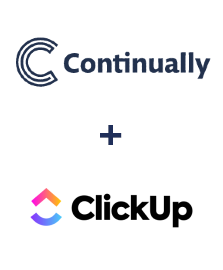 Einbindung von Continually und ClickUp