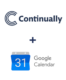 Einbindung von Continually und Google Calendar