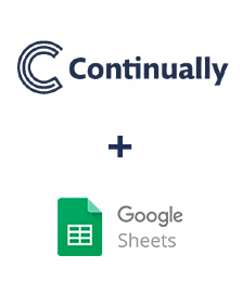 Einbindung von Continually und Google Sheets