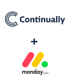 Einbindung von Continually und Monday.com