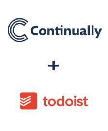 Einbindung von Continually und Todoist