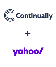 Einbindung von Continually und Yahoo!