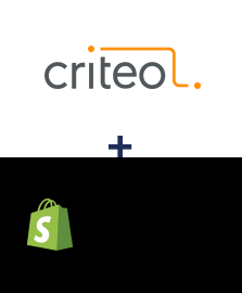 Einbindung von Criteo und Shopify