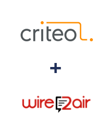 Einbindung von Criteo und Wire2Air