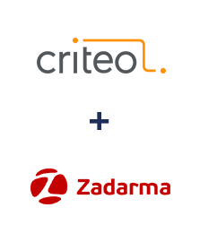 Einbindung von Criteo und Zadarma