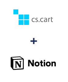 Einbindung von CS-Cart und Notion