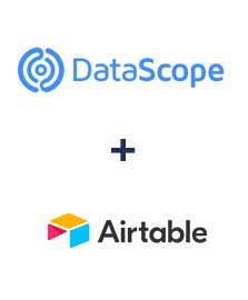 Einbindung von DataScope Forms und Airtable