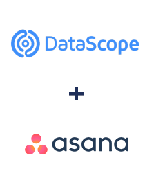 Einbindung von DataScope Forms und Asana