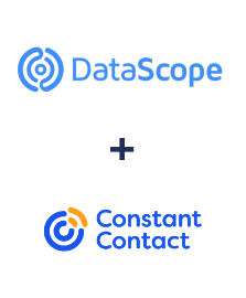 Einbindung von DataScope Forms und Constant Contact