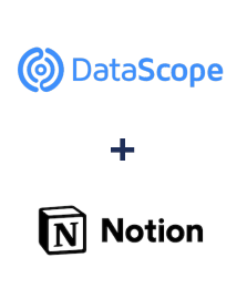 Einbindung von DataScope Forms und Notion