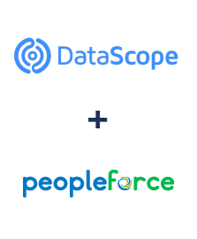 Einbindung von DataScope Forms und PeopleForce