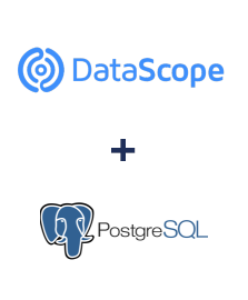 Einbindung von DataScope Forms und PostgreSQL