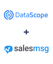 Einbindung von DataScope Forms und Salesmsg