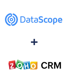 Einbindung von DataScope Forms und ZOHO CRM