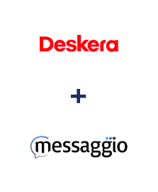 Einbindung von Deskera CRM und Messaggio