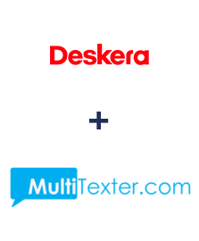 Einbindung von Deskera CRM und Multitexter