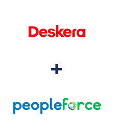 Einbindung von Deskera CRM und PeopleForce