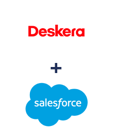 Einbindung von Deskera CRM und Salesforce CRM