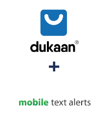 Einbindung von Dukaan und Mobile Text Alerts