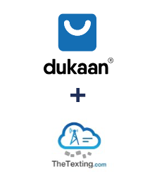 Einbindung von Dukaan und TheTexting