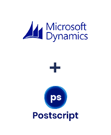 Einbindung von Microsoft Dynamics 365 und Postscript