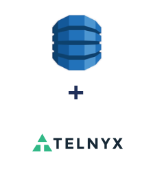 Einbindung von Amazon DynamoDB und Telnyx