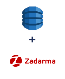 Einbindung von Amazon DynamoDB und Zadarma