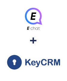 Einbindung von E-chat und KeyCRM